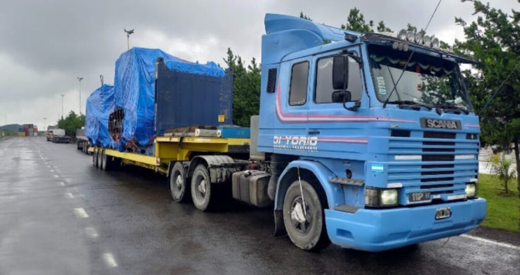 transportes del contenedores
